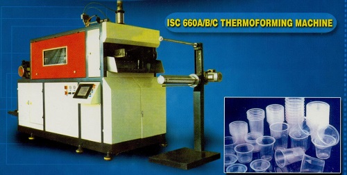 PLASTIC THERMOFORMING MACHINE